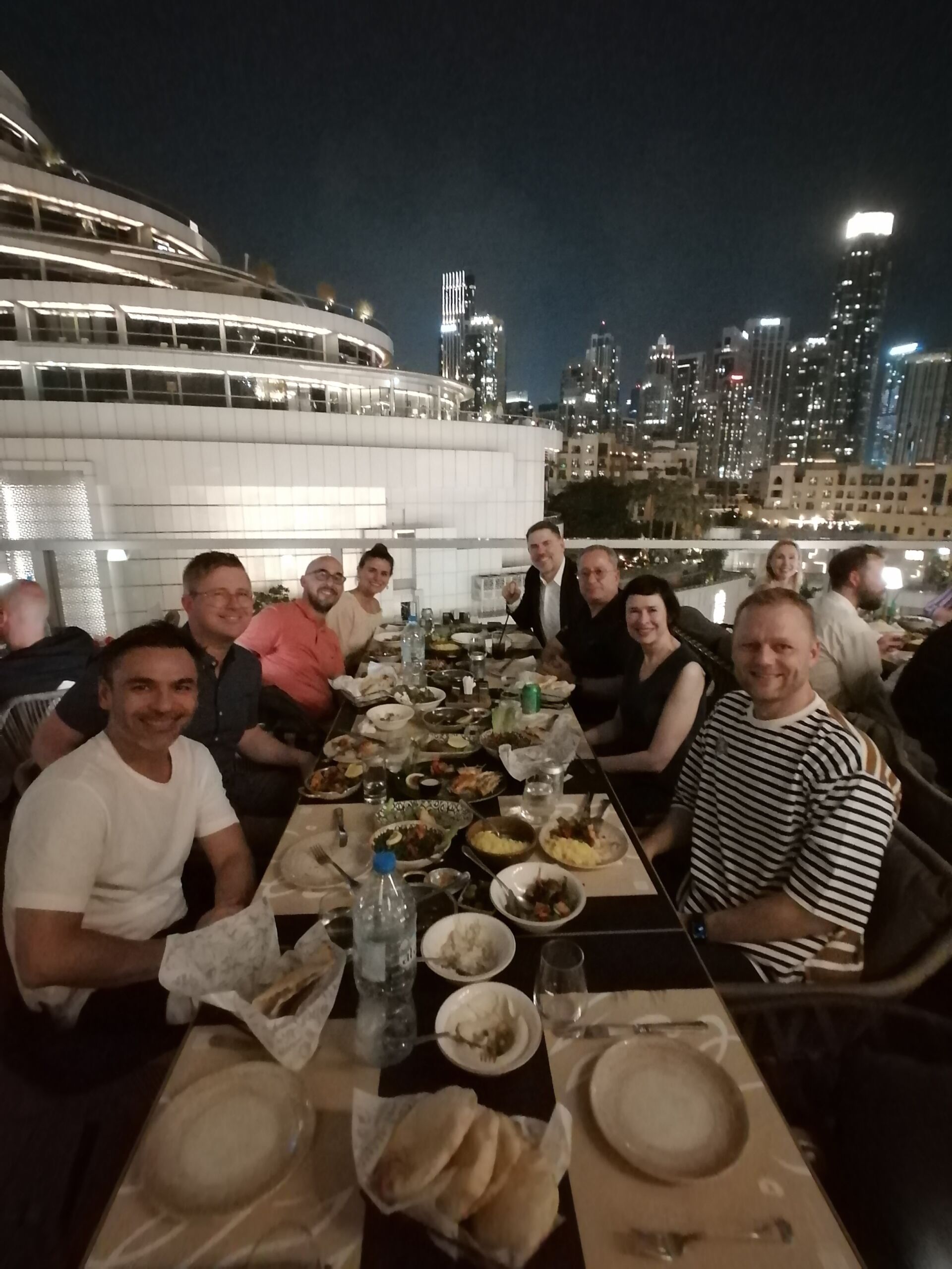 Gruppenfoto Dinner 1