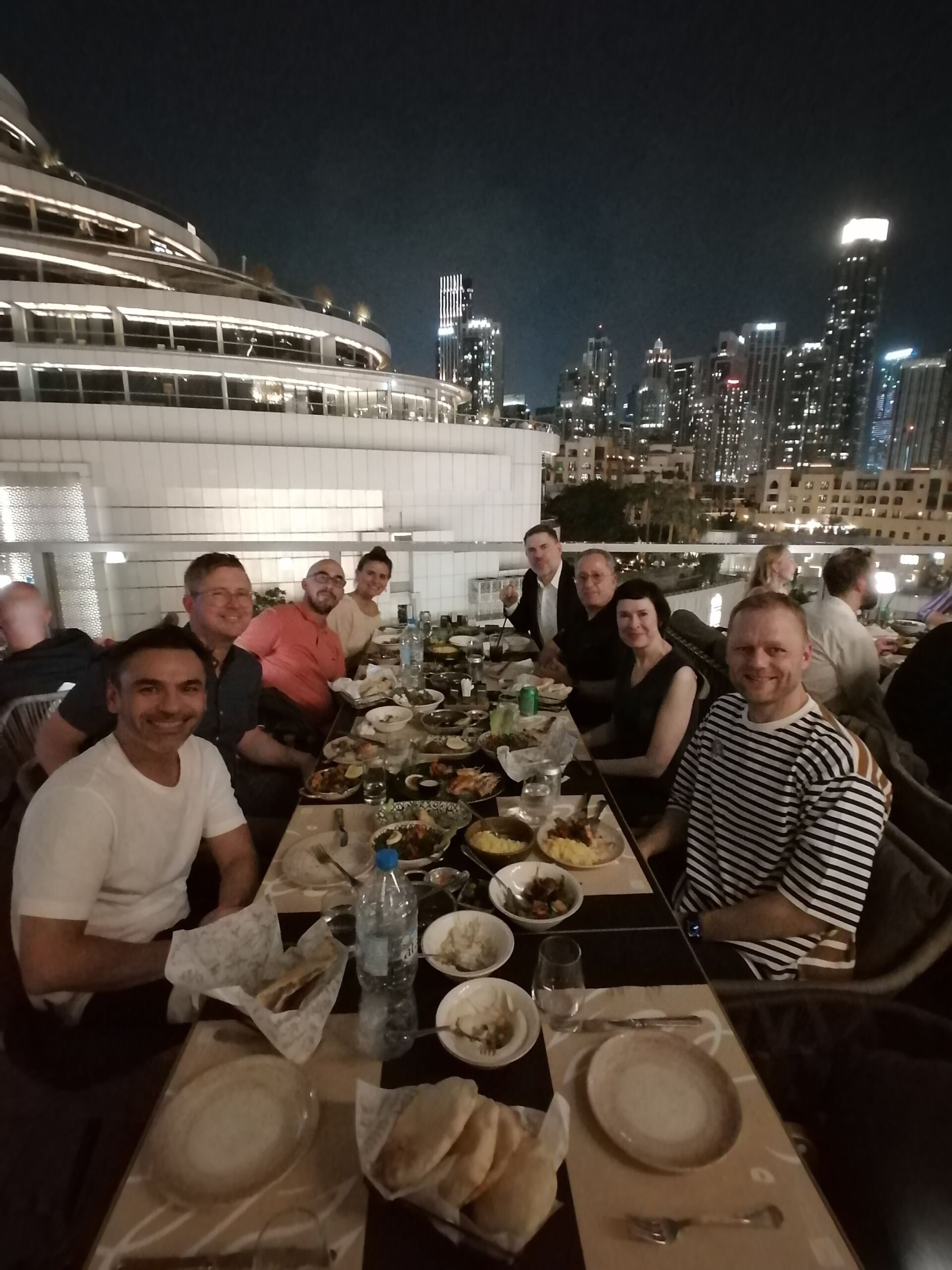 Gruppenfoto Dinner 2