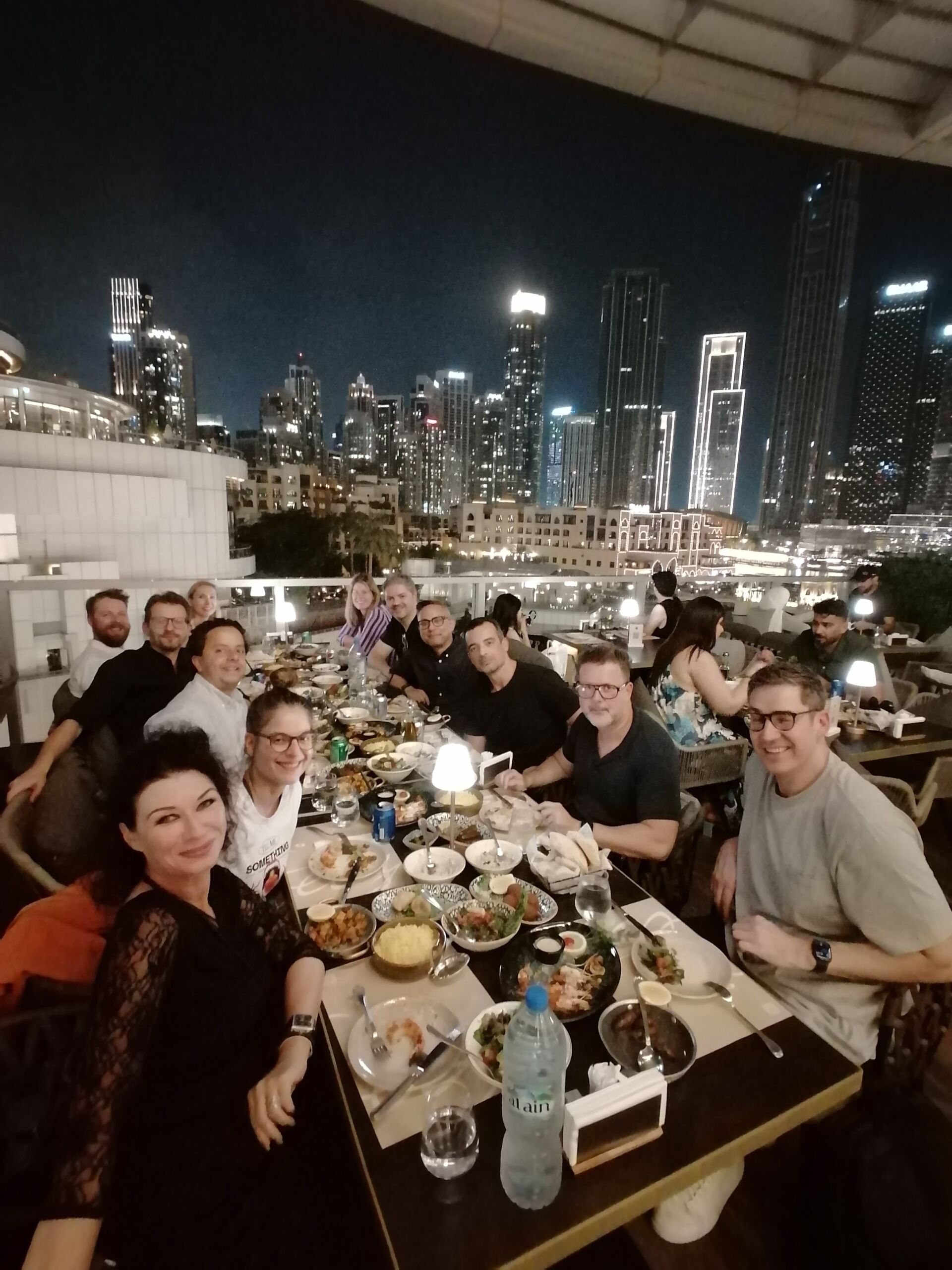 Gruppenfoto Dinner 4